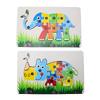 Montessori Ahşap 3D Puzzle (6 Asorti)