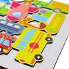 Montessori Ahşap Tetris Puzzle 
